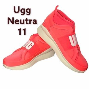 UGG Like New Neutra Neon Orange Sz 11 Boxless